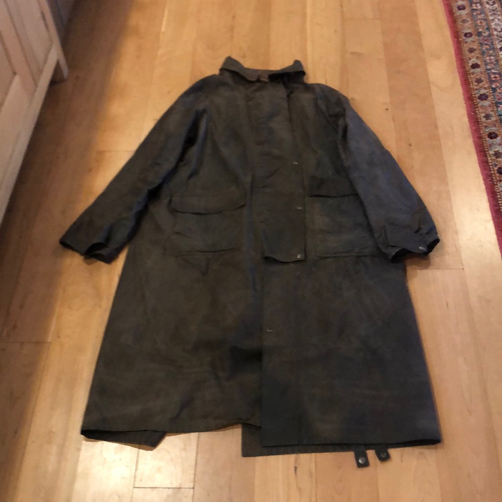 Oil skin full length Outback Trading Company LTD size large